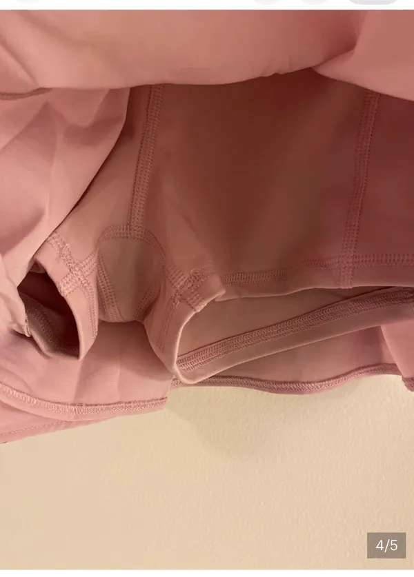Yogalicious Lilac Skort with fold over waist Sz XS - Image 4