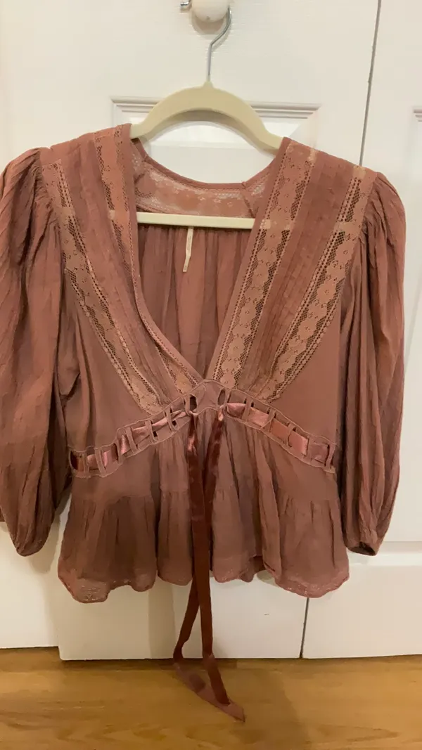 Free People Favorite Romance Tunic Blouse - Image 4