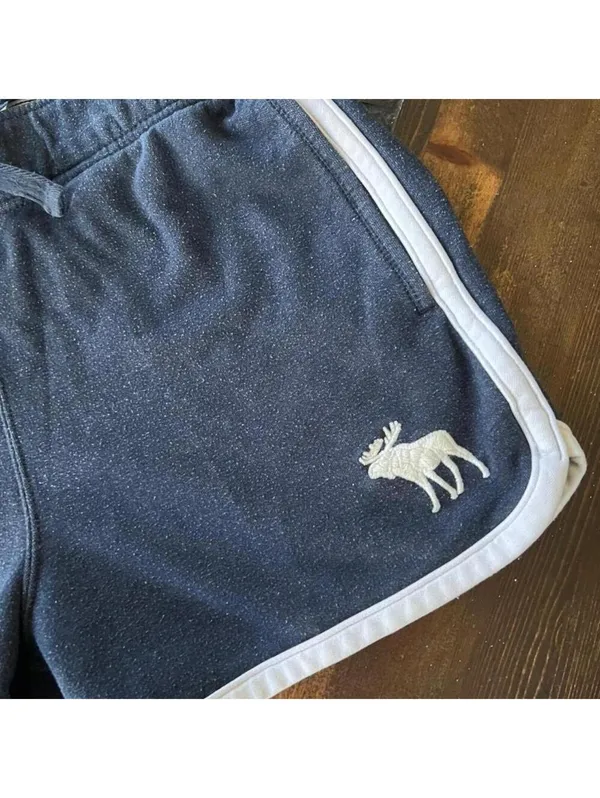 Vintage Y2K Abercrombie & Fitch Coastal Low Rise Lounge Shorts Size Small 💙 - Image 2