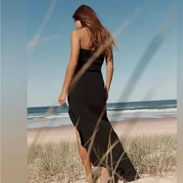 Free People NWOT Make Me Blush MIDI Large - Image 2