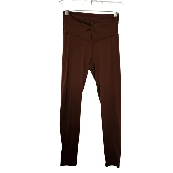 OFFLINE By Aerie High Rise Real Me XTRA Twist Leggings Canyon Sun Size Medium - Image 2