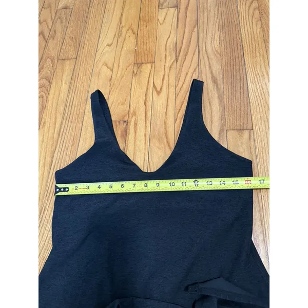 Beyond Yoga Spacedye Inspire Maternity Midi Dress in Gray Size Large - Image 10