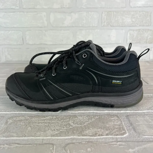 Keen Hiking Shoes Womens‎ 8 Black Terradora Waterproof Low Top Lace Up Sneaker - Image 6