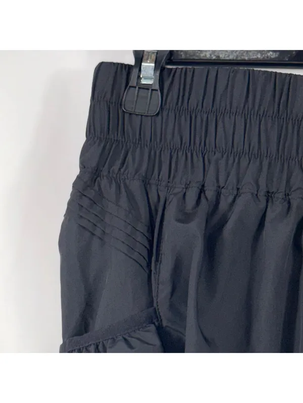 Free People Get Your Flirt On Shorts Black M - Image 2