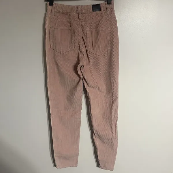 BDG Mom Jeans Womens 25 High Rise Corduroy Pants Pink 100% Cotton‎ 90s Ankle - Image 14