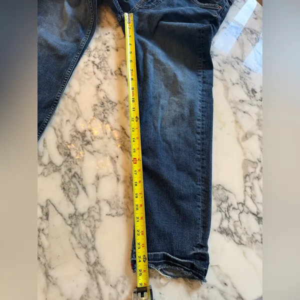 EUC Zara Women's Premium Blue Straight Leg Jeans Sz 6 - Image 3