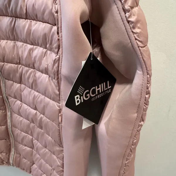 Big Chill Women's Packable Puffer Pink Jacket Mid weight , Sizes M Size M - Image 3