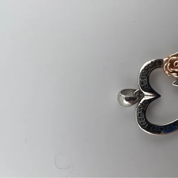 Sister Pendant Sterling Silver Pendant - Image 5