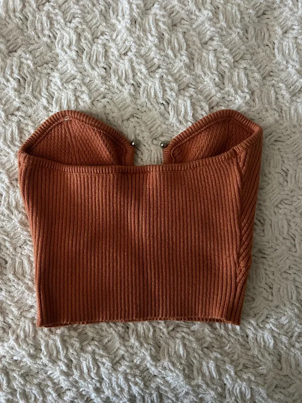 Windsor Orange Tube Top - Image 3