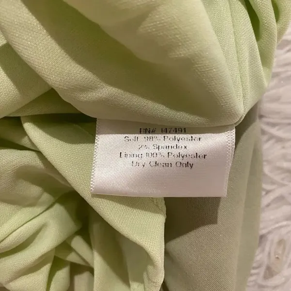 Katie May Mary Kate Strapless Gown in Sage Green XXL - Image 10