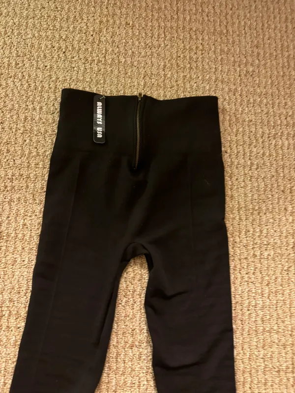 Fleece Leggings Brown - Image 2