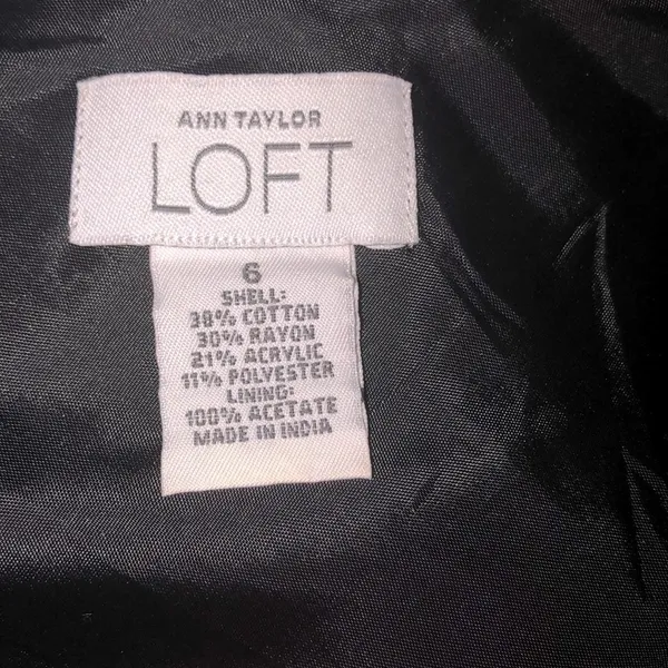 ANN TAYLOR LOFT size 6 career skirt - Image 6