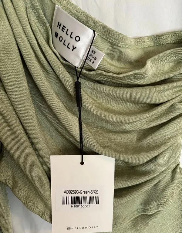 Hello Molly green mini dress  - Image 2