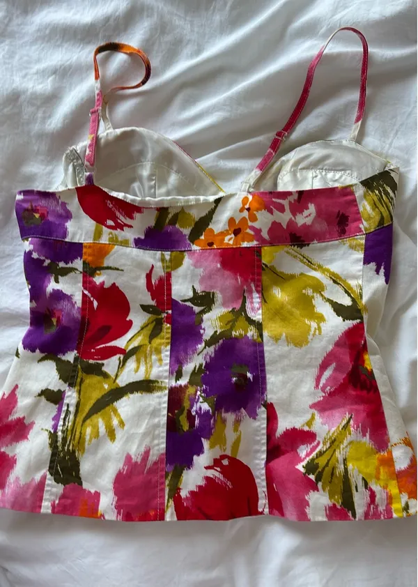 Vintage Floral Top Forever 21 - Image 2
