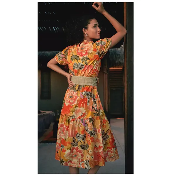 Farm Rio for Anthropologie Maribel Maxi Dress - Image 4