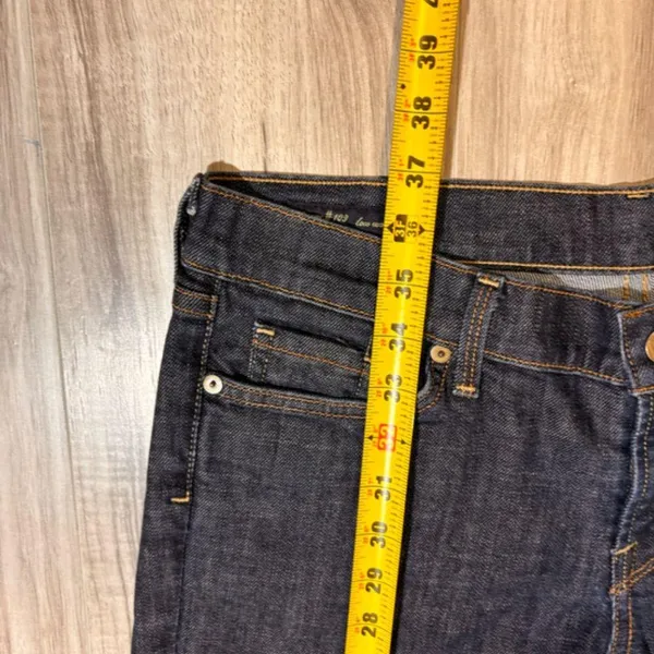 7 For All Mankind Anniversary Nic Nac 109 Stretch Low-Rise Stretch Flare - 32 - Image 9