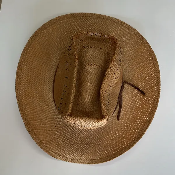 AMERICAN HAT CO. Houston Genuine Hemp Rope Hat Western Cowboy Size 7 1/8 - Image 13