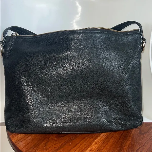 Kate Spade Black Shoulder Bag polka dot interior - Image 5