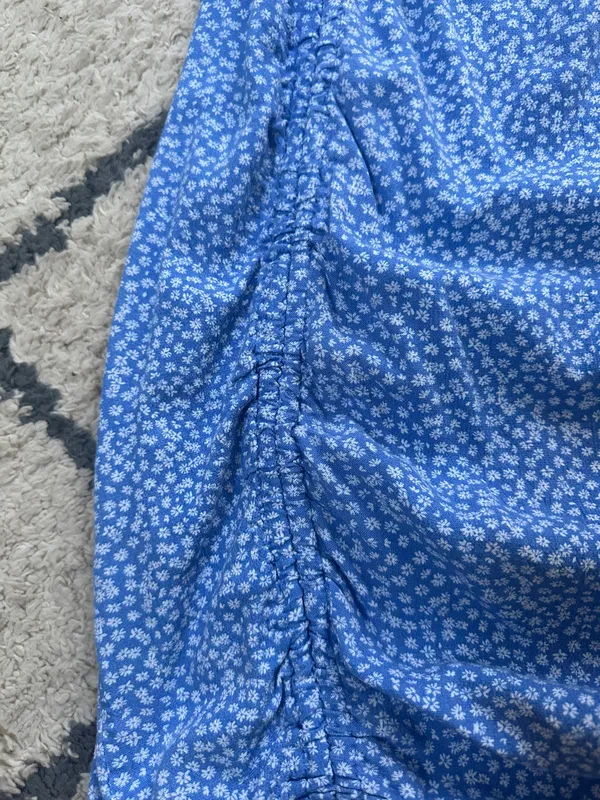 Summer Floral Dress Blue - Image 2