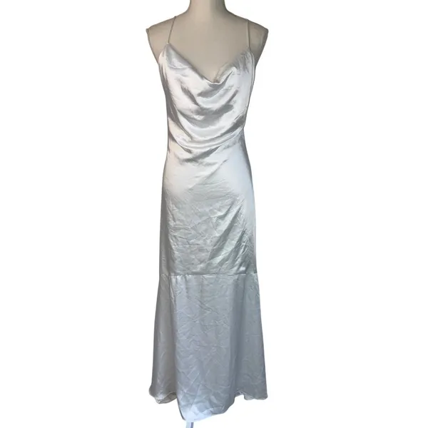 ELLIATT Aisle Dress in White X-Large New Womens Maxi Gown Bridal Wedding - Image 5
