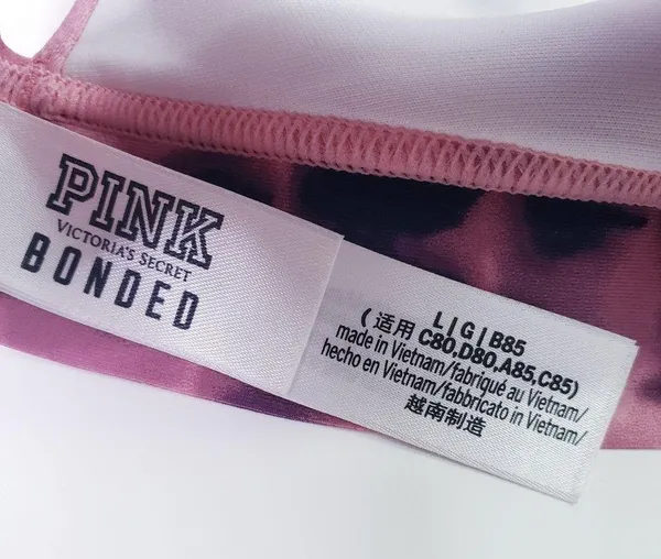 Victoria's Secret PINK Bonded Tie Dye Bralette Bra - Image 6