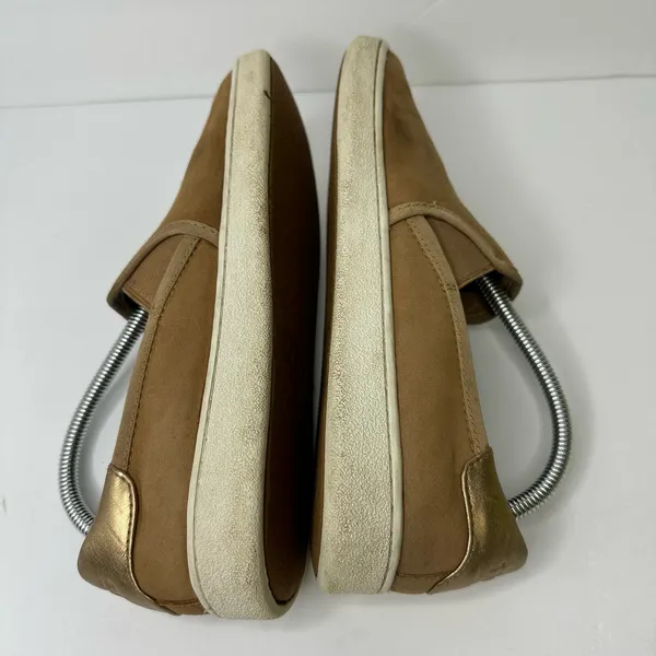 UGG Womens size 9 Cas Slip-On Chestnut Leather Suede 1019217 f27021C - Image 7
