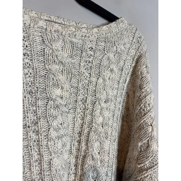 Vtg American Eagle marled fisherman sweater - Image 2