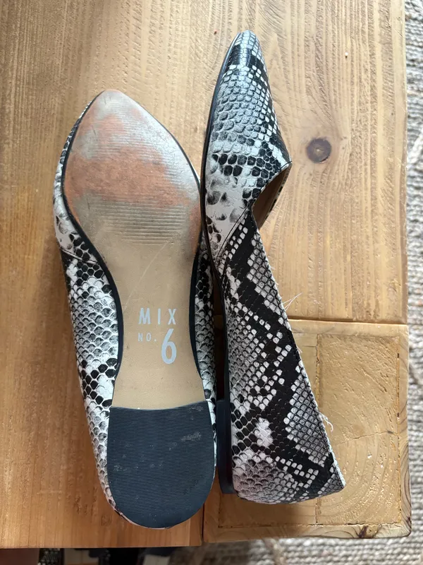 Mix No. 6 Snakeskin flats - Image 2