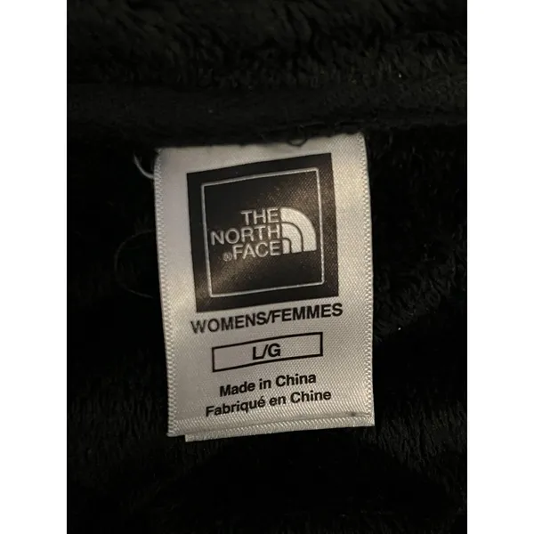 The North Face Caroluna Coat Women Lrg Black Quilted Fleece Lined Zip Jacket - Image 11