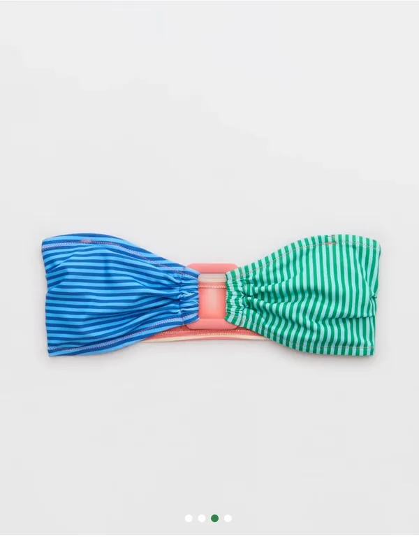 Aerie Ring Bandeau Bikini Top - Image 3