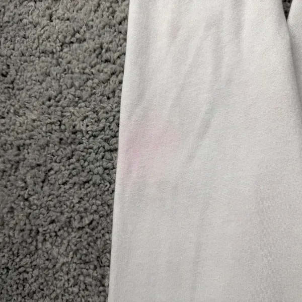 Pink Victoria's Secret Nation Hoodie Red White Colorblock Cropped Pullover L - Image 6