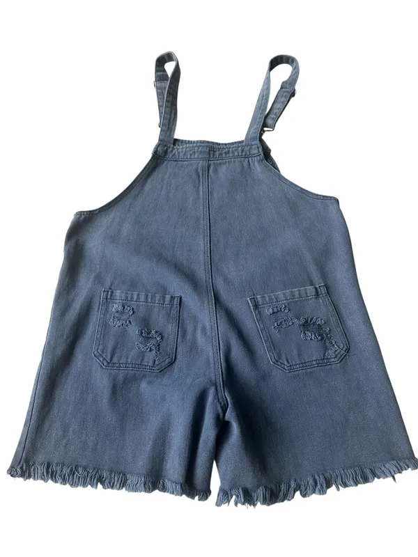 POL distressed Boho slouchy overalls - Image 8