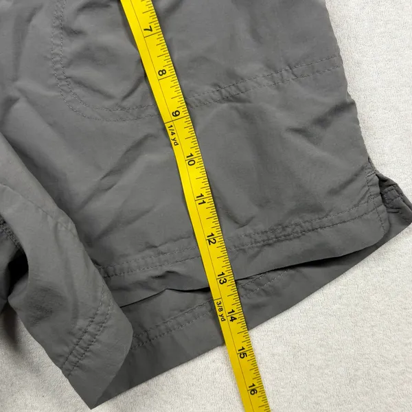 Columbia Women’s Size Small Gray Nylon Hiking Outdoor Shorts Drawstring - Image 7