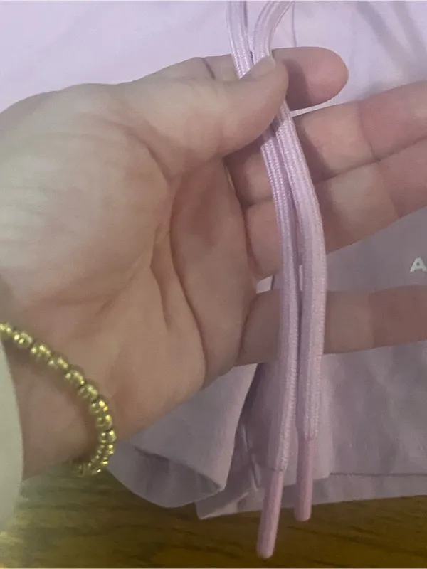 Alphalete Lilac Drawstring Athletic Shorts - Image 5