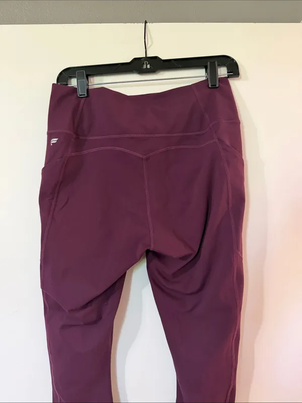 Fabletics Wine High-Rise Pocket Leggings - Image 4
