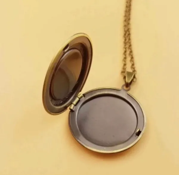 New Fairy & Frog Photo Locket Long Necklace - Image 5