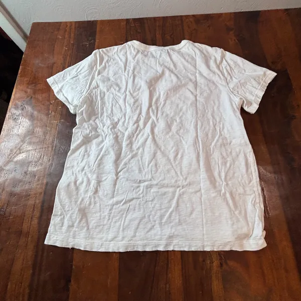 Aerie x Wicked So Popular Graphic T-Shirt White Cotton Large Glinda Broadway - Image 3