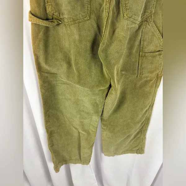 BDG Olive Green Corduroy Cargo Pants, Straight Leg, plus size 36 EUC‎ - Image 7
