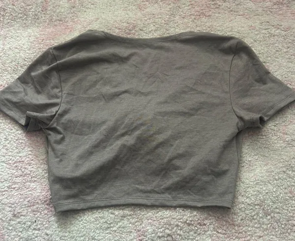 Short Sleep Top Gray - Image 2