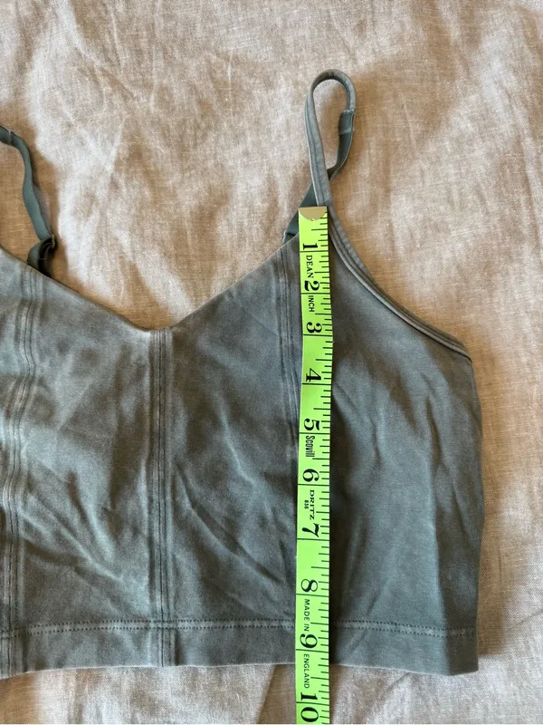 Offline By Aerie OG Corset Green Sports Bra - Image 7