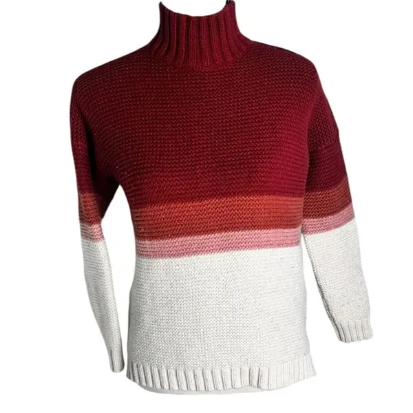 Marine Layer Warm Multi Stripe Remi Sweater XS - Image 3
