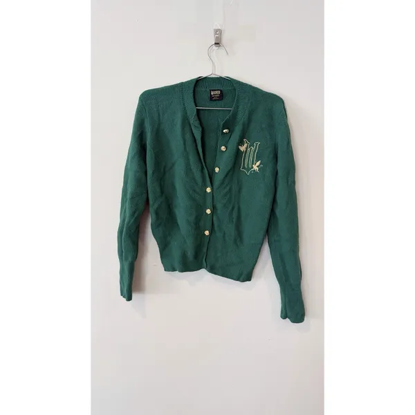Wicked Limited Edition Graphic Cardigan Paul Tazewell Green Size Small 2672 - Image 4