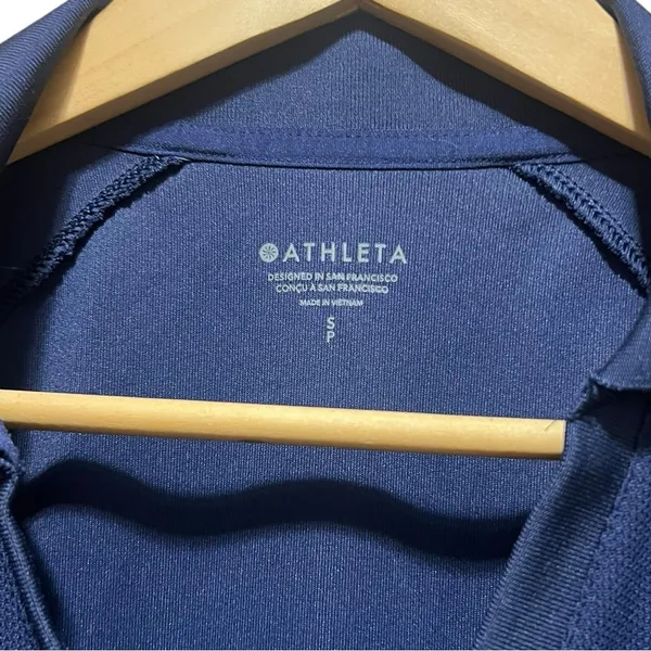Athleta Every Day Polo Ultra=Lightweight Tank Top‎ Size Small Navy Blue - Image 5