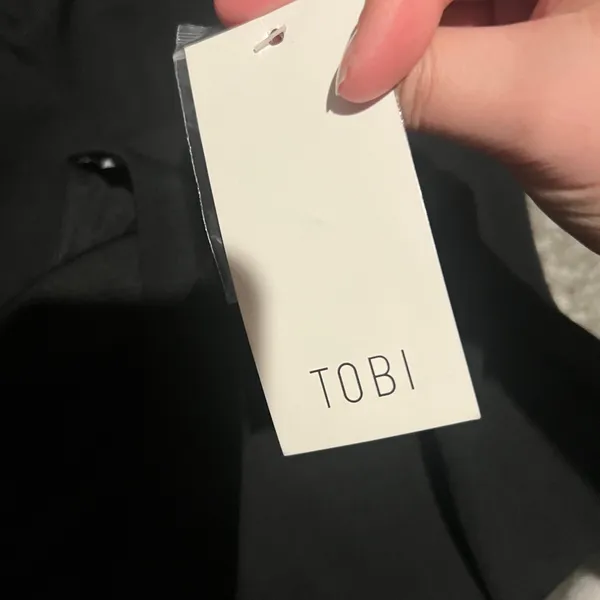 Tobi NWT HAILEY BLACK HALTER MAXI | FORMAL‎ DRESS WEDDING size small - Image 6