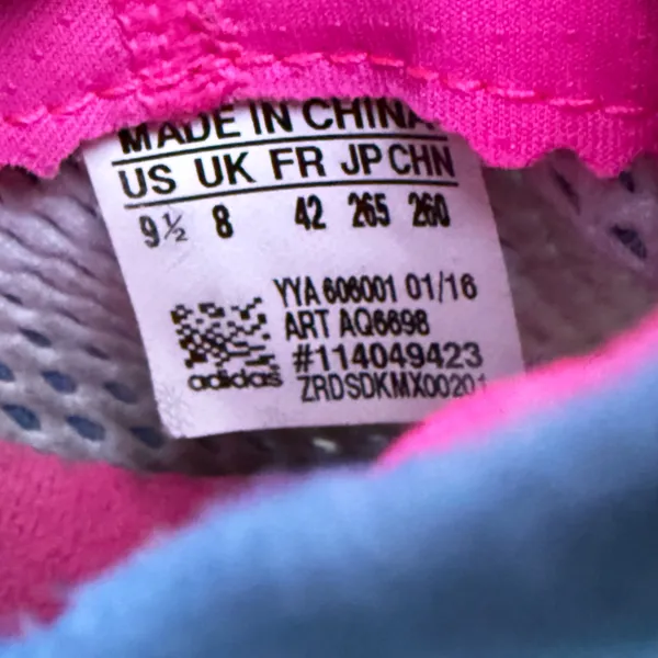 adidas Pure Boost X blue Women Shoes Size 9.5 - Image 8