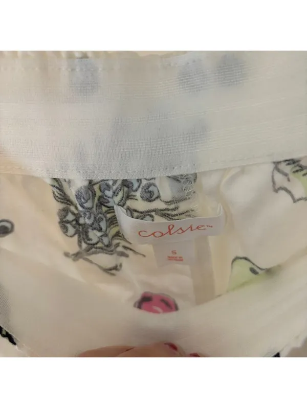 Colsie NWT Women's Christmas Pajama Boxer Sleep Shorts Size S - Image 2
