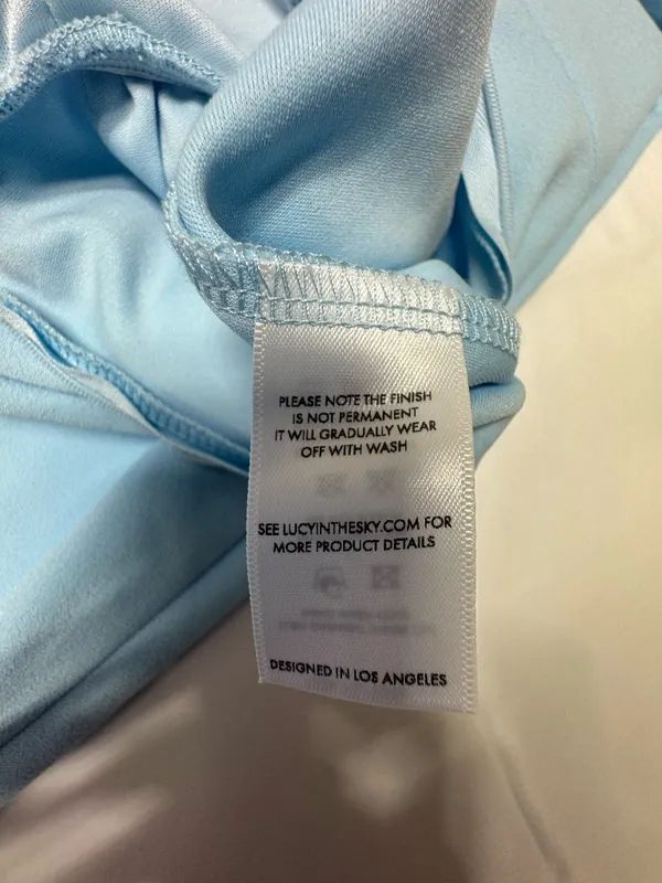 Lucy‎ in the Sky Light Blue Strapless Maxi Dress - Size S - NEW Without Tags. - Image 5