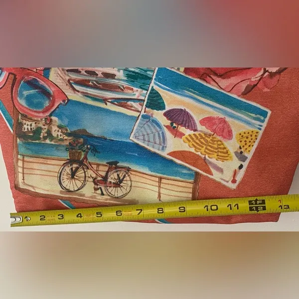 Lancôme Peach Beach Cosmetics Lightweight Tote Bag - Image 3