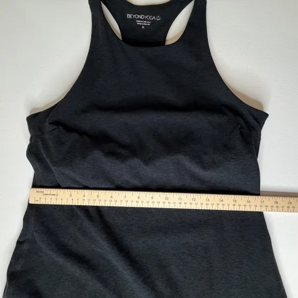 Beyond Yoga Spacedye Ruffled Up High Neck Racerback Dress Size XL‎ Athleisure - Image 14