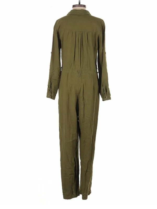 MODCLOTH Army Green Jumpsuit Size Small Womens - Image 3